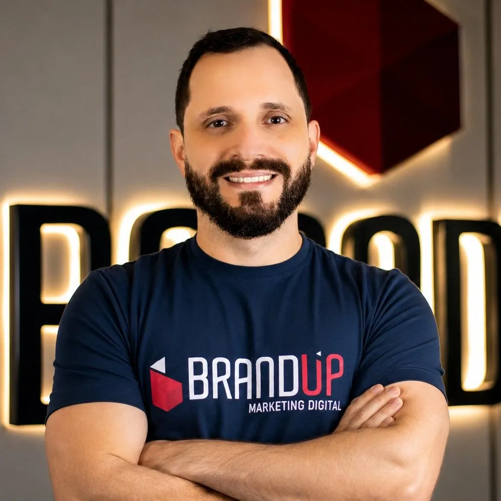 Daniel, sócio e líder de design da BRANDUP